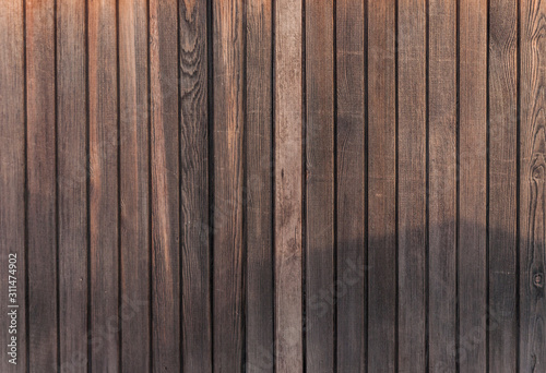 Old wood plank wall background