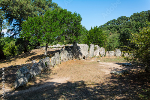 Foto Tomb of giants PASAREDDA TEMPIO - PAUSANIA Sardinia island, Italy