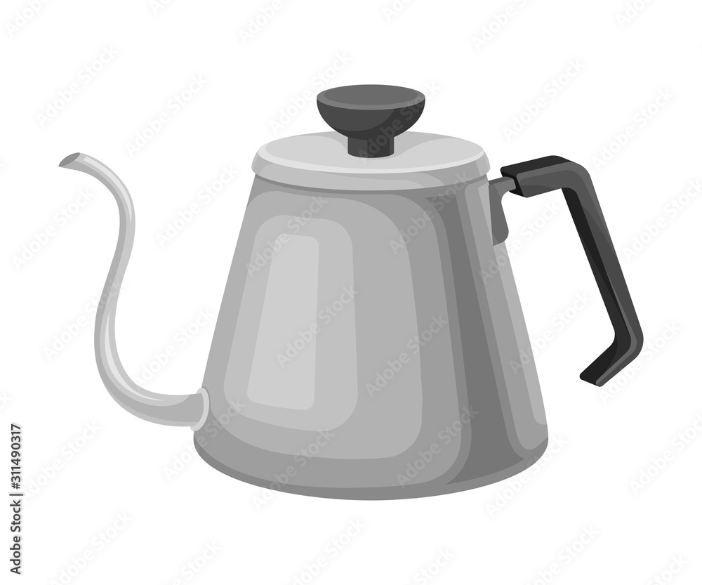 Kettle for Making Tea Vector Illustrated Element. Useful Household Item Kettle for Making Tea Vector Illustrated Element. Useful Household Item
