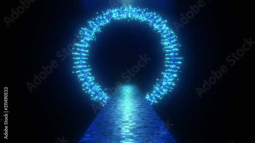 abstract magic ring