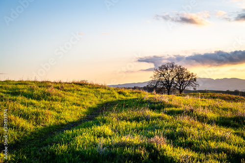 Sunset from Mount Diablo State Park