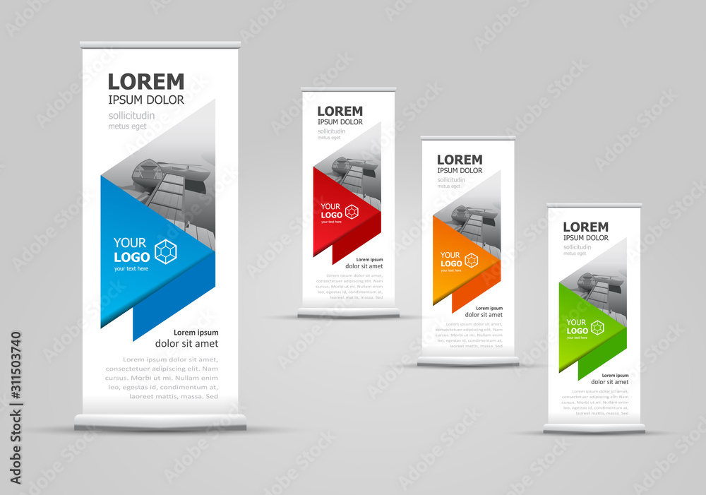 Roll up banner set Roll up banner set