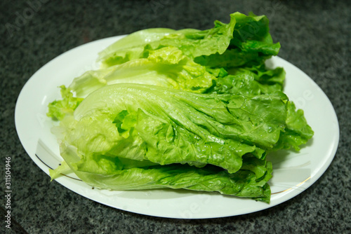 Fresh healthy vegetables and lettuce