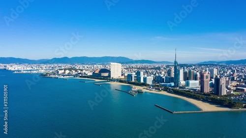 Fukuoka City Hyperlapse Timelapse 福岡市　タイムラプス　ハイパーラプス