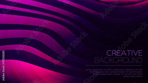modern and futuristic abstract background. geometric wallpaper design with dynamic fluid composition.