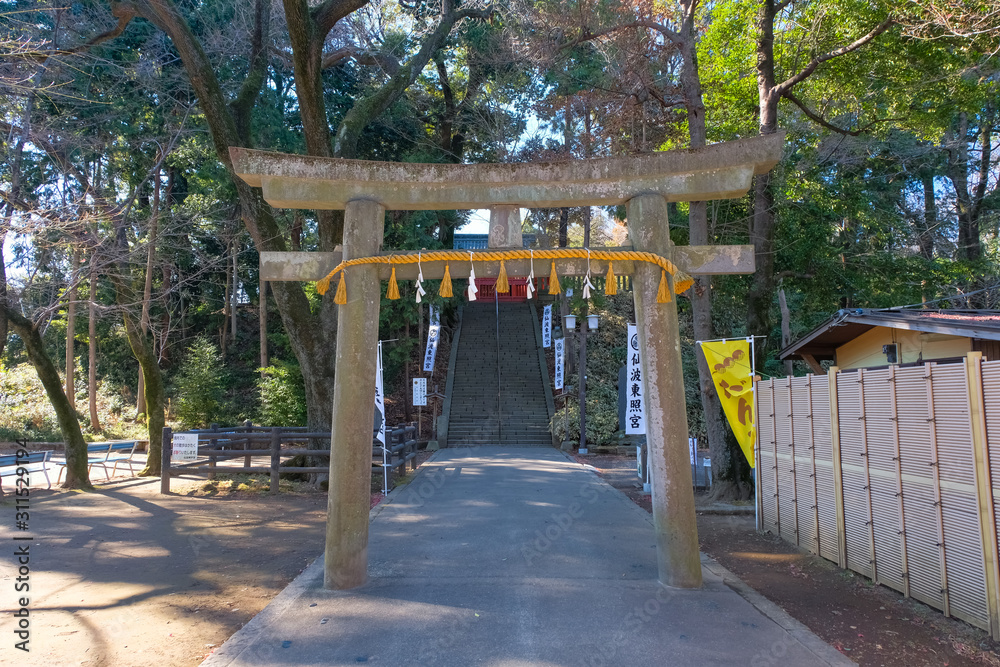 川越 仙波東照宮 鳥居