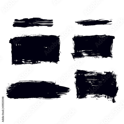 Set of hand drawn design elements.
