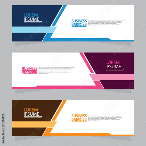 Banner background.modern template design.Vector illustration.