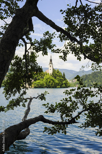 Triglav, Bled, Mariä Himmelfahrt, Cerkev Maijinega vnebovzetja, photo