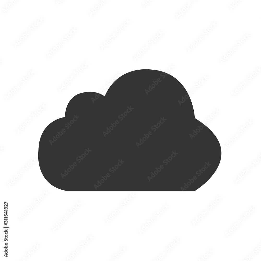 cloud icon vector illustration for website and design icon cloud icon vector illustration for website and design icon