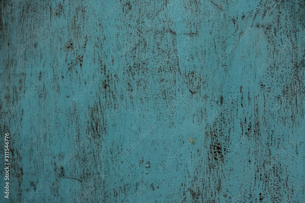 Rusty metal painted texture background. Green color. Rusty metal painted texture background. Green color.