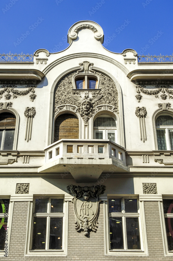 Obraz premium Beograd, Stadtansicht, Zentrum, Serbien-Montenegro, Belgrad