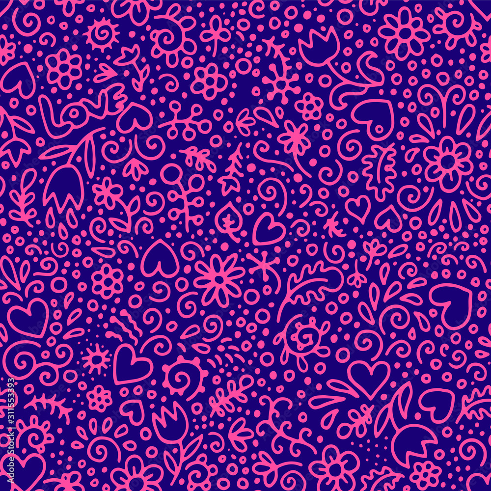 seamless floral background seamless floral background
