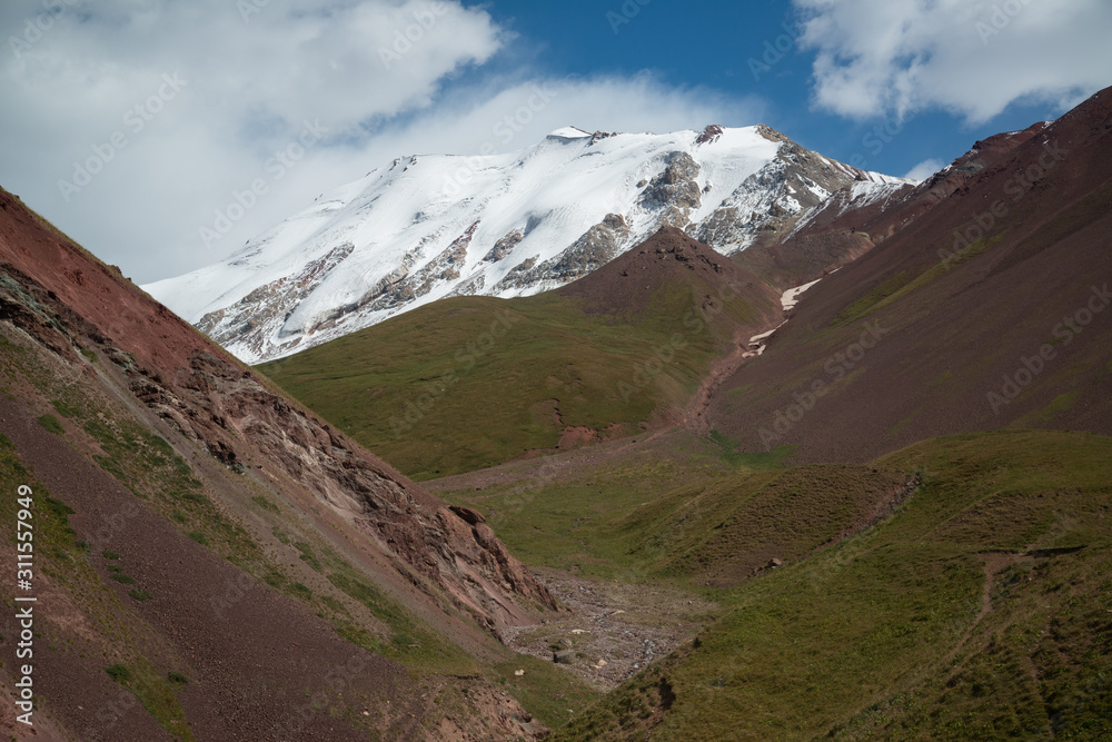 Trek to Lenin peak in Kyrgyzstan, Pamir