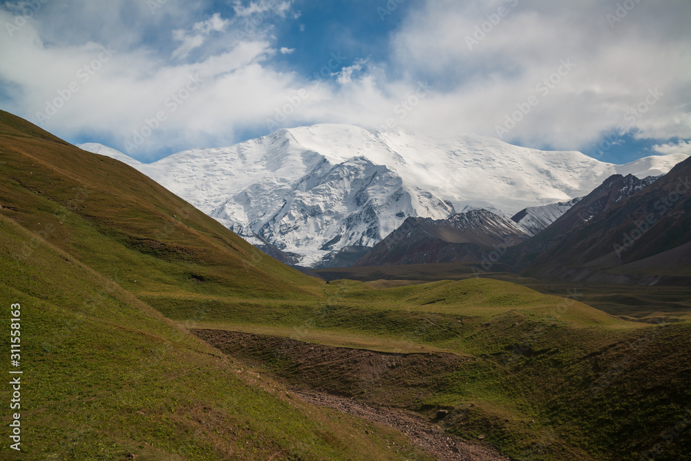 Lenin peak in Kyrgyzstan, Pamir