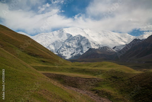 Lenin peak in Kyrgyzstan, Pamir