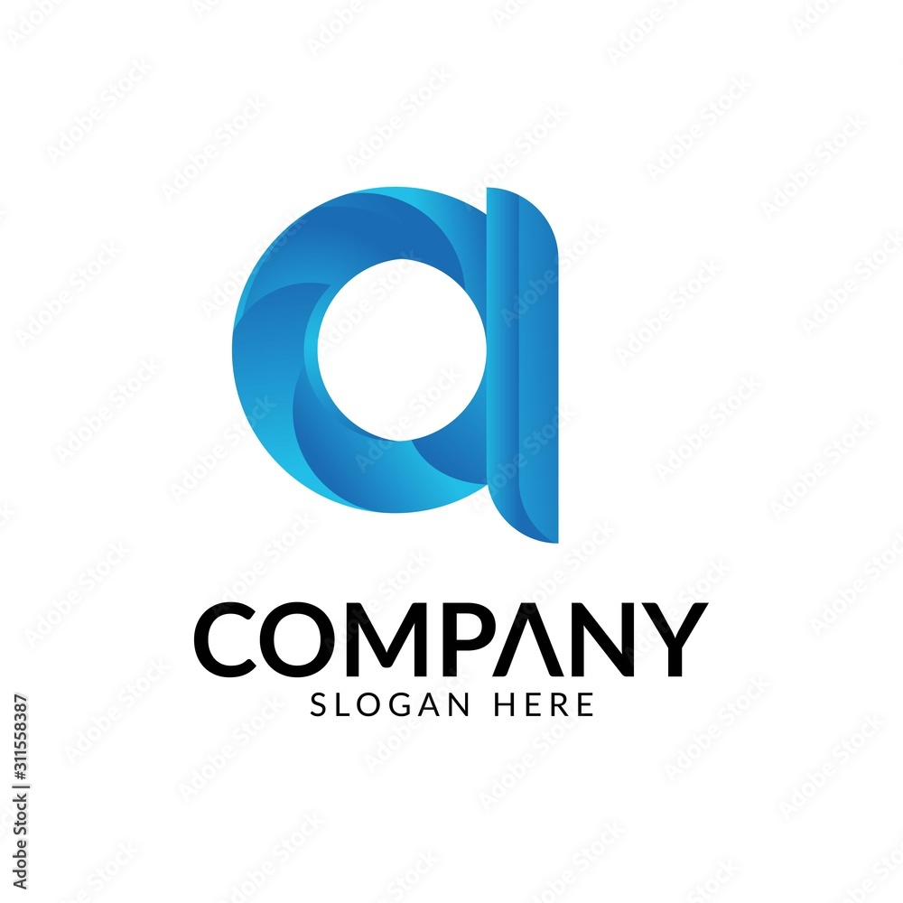 Letter A logo vector template Letter A logo vector template