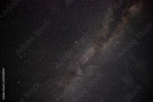 Milky way after midnight from Pamir
