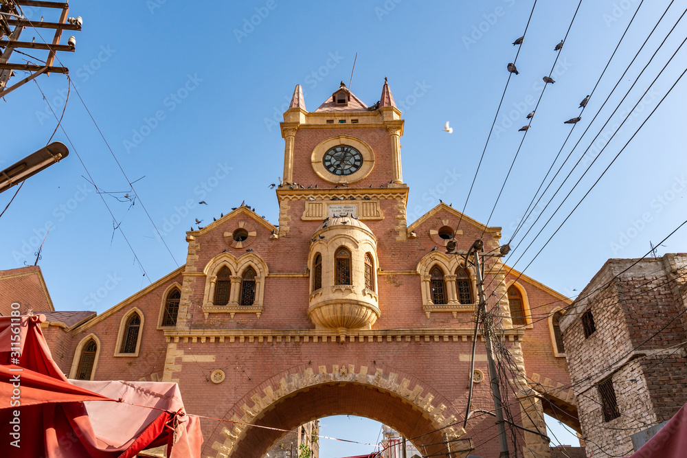 Hyderabad Navalrai Market Clock Tower 87