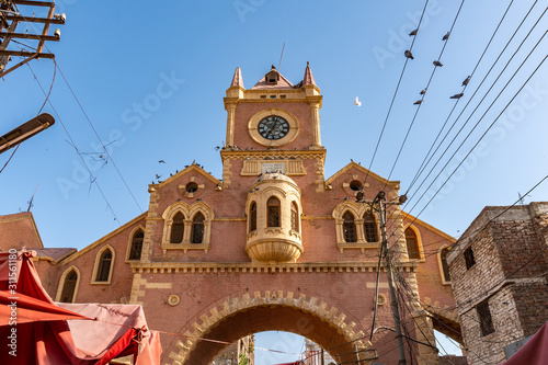 Obraz na płótnie Hyderabad Navalrai Market Clock Tower 87 w salonie