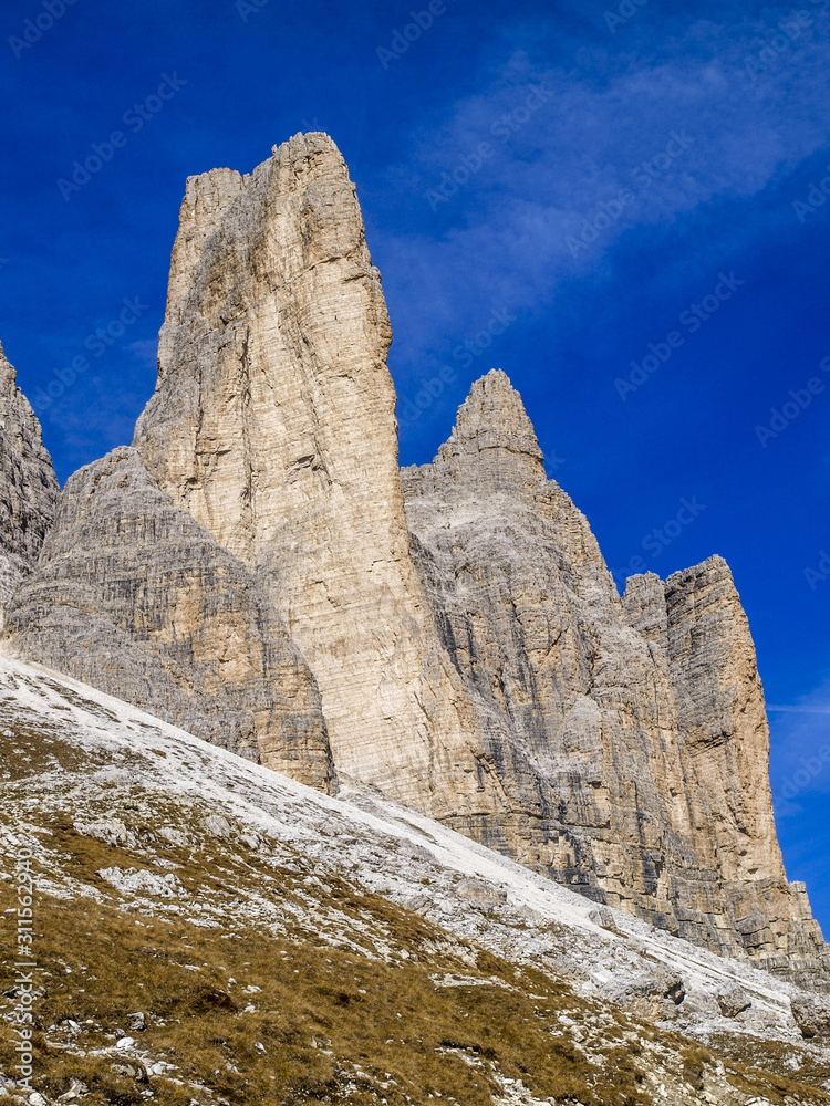 Die Drei Zinnen, Dolomiten, Südtirol, Italien Die Drei Zinnen, Dolomiten, Südtirol, Italien