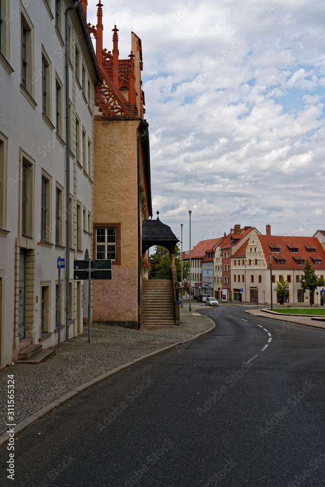Rathaus Zeitz, Burgenlandkreis, Sachsen-Anhalt, Deutschland Rathaus Zeitz, Burgenlandkreis, Sachsen-Anhalt, Deutschland