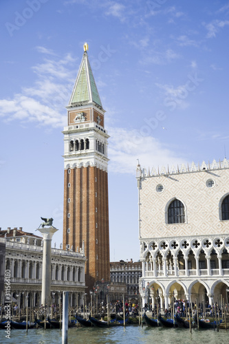 Venedig, Dogenpalast, Palazzo Ducale, Campanile, Italien, Veneti © visualpower