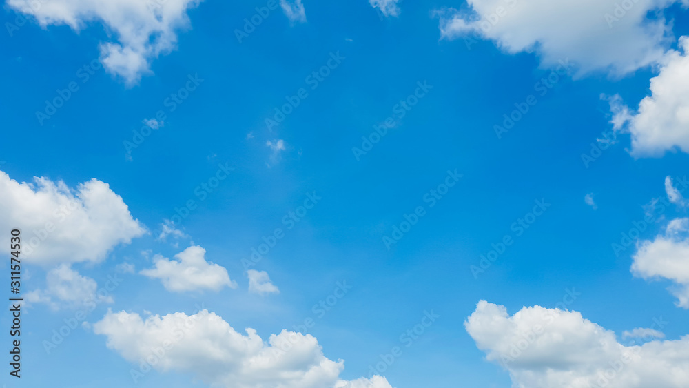 blue sky with cloud, Beautiful sky with clouds and soft light blue sky with cloud, Beautiful sky with clouds and soft light