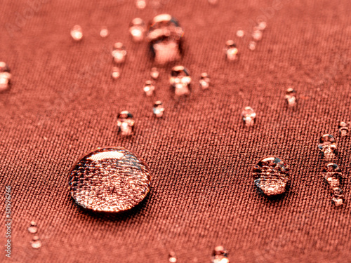 Картината върху платно Water Proof Textile block water to pass through to stay dry