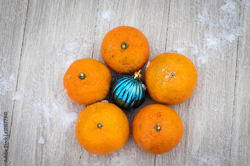 Tangerines for the new year