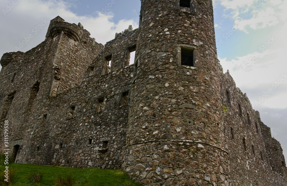 Kilchurn Castle - from the outside - I - Scotland