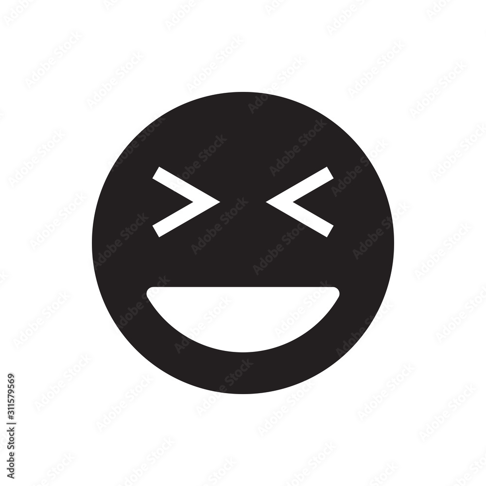 Emoticon icon logo vector design template Emoticon icon logo vector design template