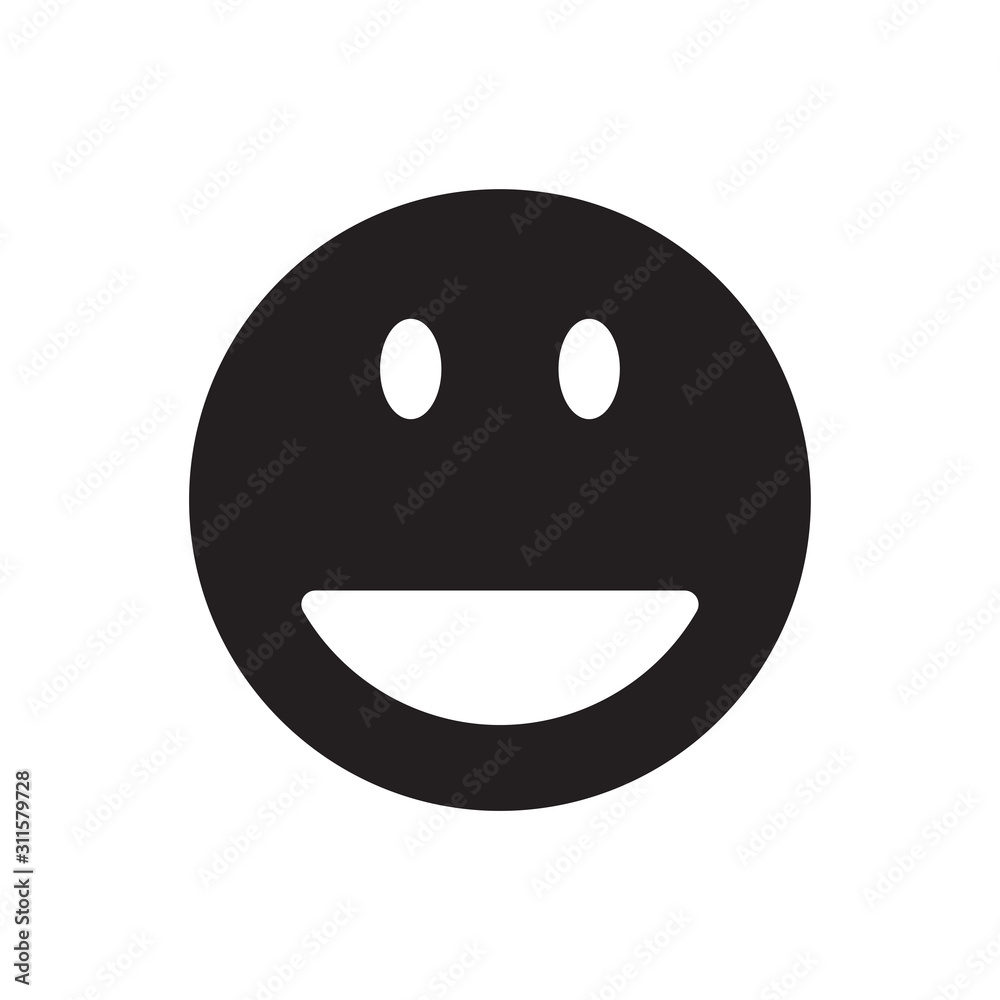Emoticon icon logo vector design template Emoticon icon logo vector design template