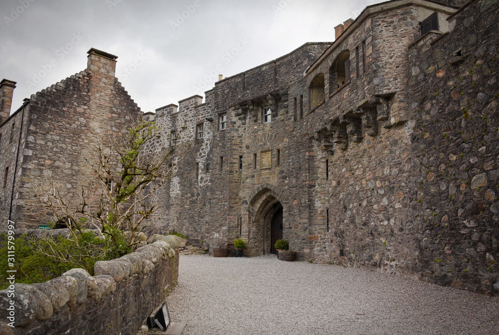 Eilean Donan Castle - interior - Scotland