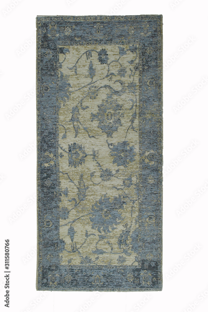 view on a Persian carpet with ornament view on a Persian carpet with ornament