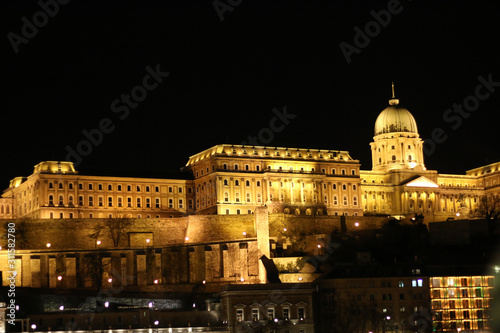 Budapest at night