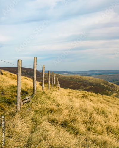 fence in edale england