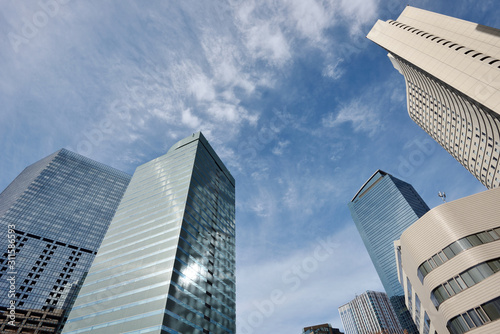 High-rise buildings of fine weather - Shinjuku  Tokyo  Japan                                          