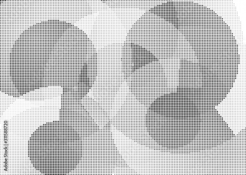 Abstract halftone dotted background. Monochrome grunge pattern with dot and circles.  Vector modern pop art texture for posters, sites, business cards, cover, postcards, labels, stickers layout.