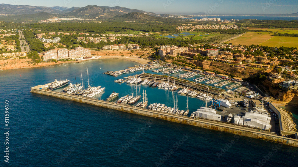 yacht port Adriano Majorca Spain