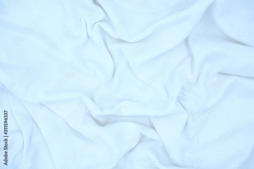 white fabric background