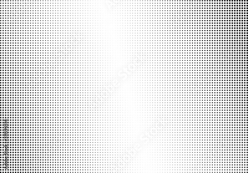Abstract halftone dotted background. Monochrome pattern with square. Vector modern pop art texture for posters, sites, cover, business cards, postcards, art design, labels and stickers.