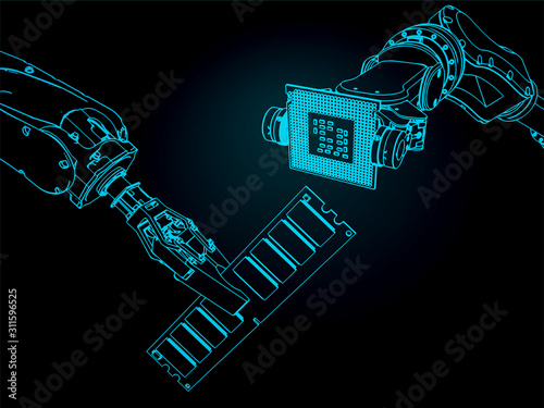 Manipulators and microelectronics