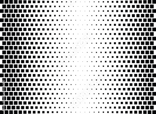 Abstract halftone dotted background. Monochrome pattern with square.  Vector modern pop art texture for posters  sites  cover  business cards  postcards  art design  labels and stickers.