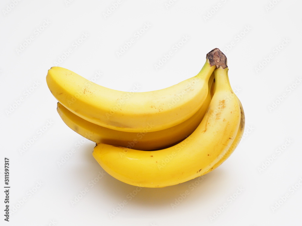 bunch of bananas isolated on white background bunch of bananas isolated on white background