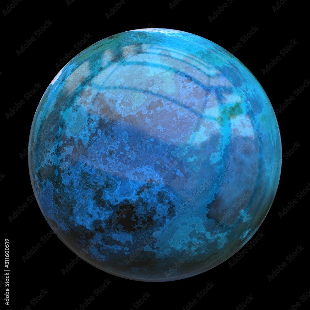 Obraz premium kolorowa kula 3d