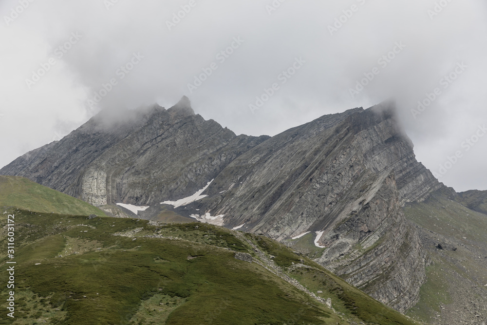 high mountain landscape