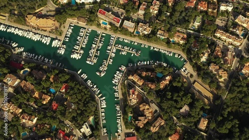 yacht port of Santa Ponsa, Majorca Spain