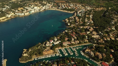 yacht port of Santa Ponsa, Majorca Spain