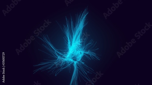Принти на полотні Small Bio luminescence